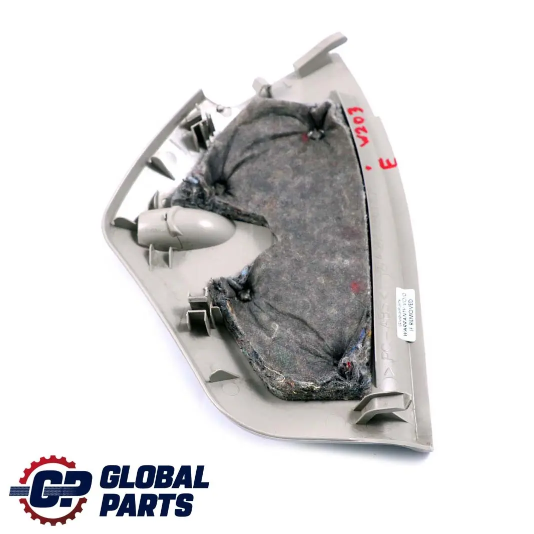 anteriore sinistro N/S cruscotto copertura pannello per Mercedes W203 con numero di parte A2036800578 Mercedes W203 anteriore sinistro N/S cruscotto copertura pannello - SKU A2036800578 - Numero di parte A2036800578