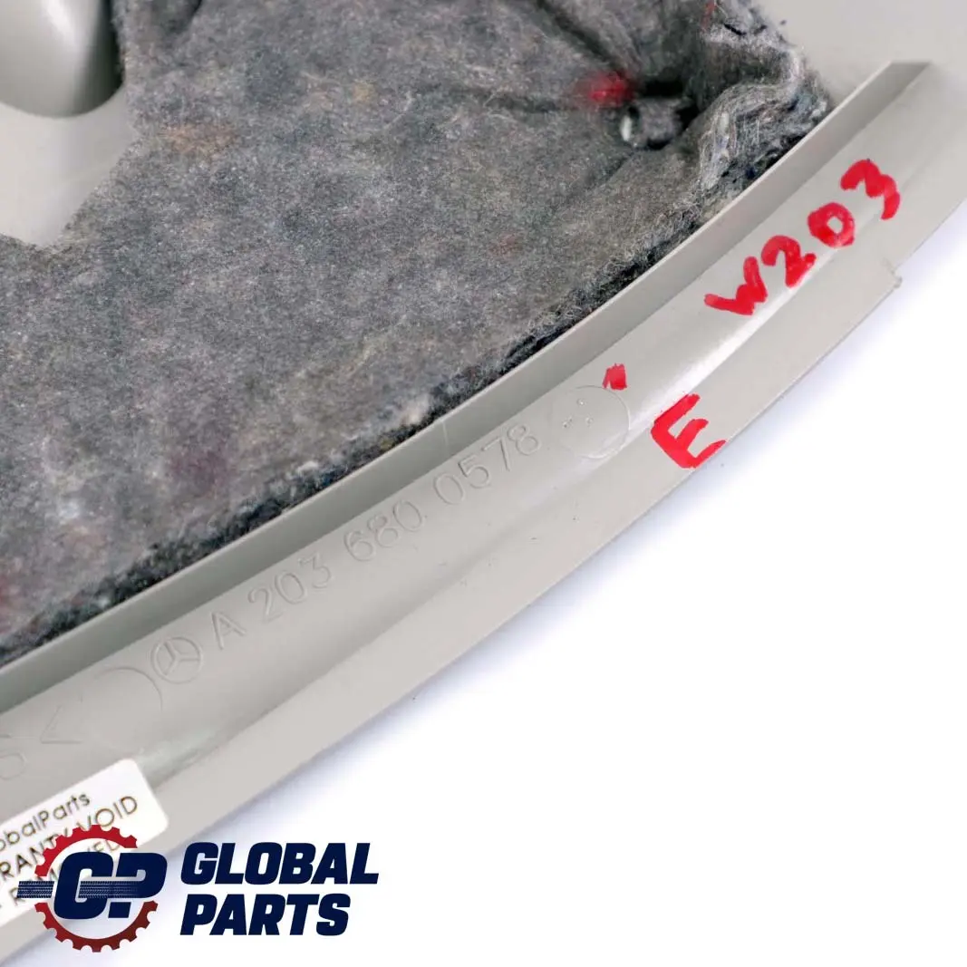 Mercedes-Benz C W203 Front Left N/S Dashboard Cover Panel Trim to with Part number A2036800578 Mercedes-Benz C W203 Front Left N/S Dashboard Cover Panel Trim - SKU A2036800578 - Part number A2036800578