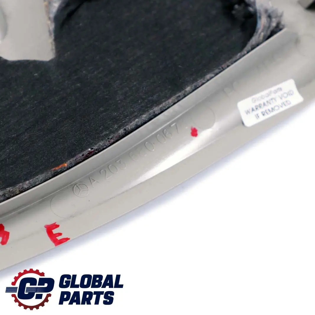 Mercedes W203 anteriore destro O/S cruscotto copertura pannello Trim - SKU A2036800678 - Numero di parte A2036800678