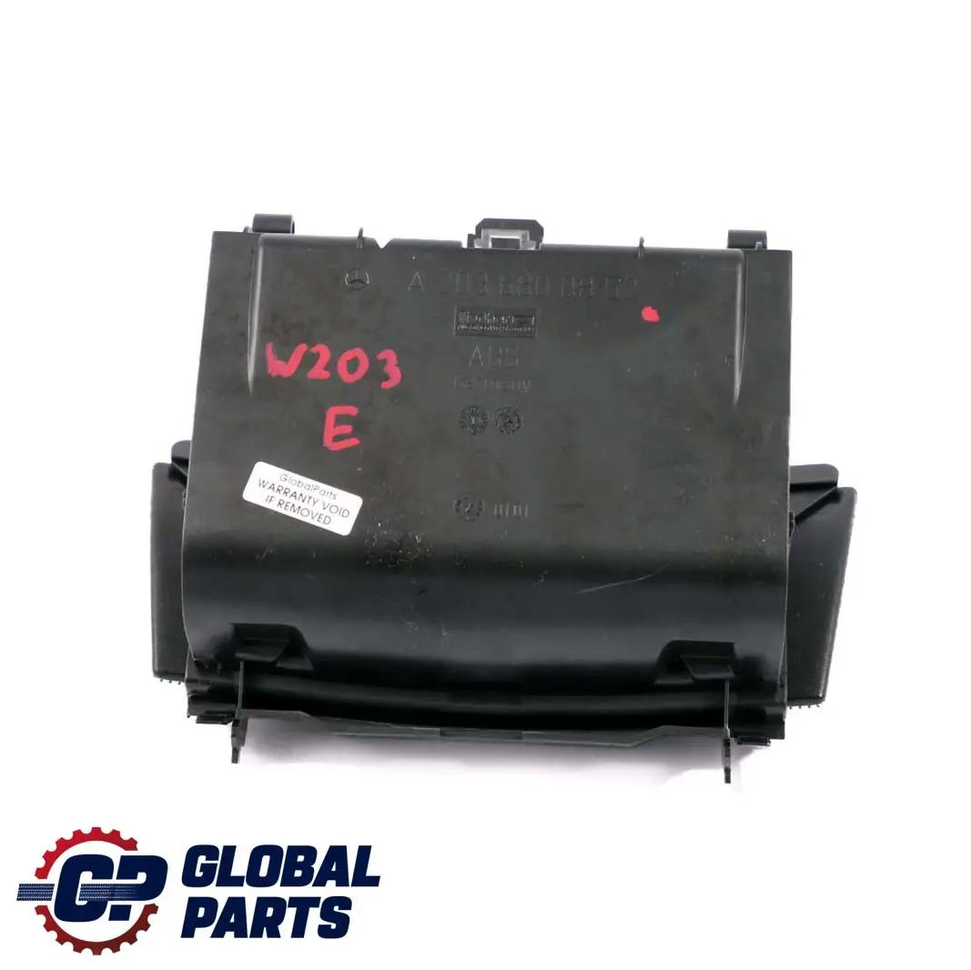Mercedes Benz Classe C W203 Frontale Posacenere Vano Portaoggetti - SKU A2036800852 - Numero di parte A2036800852