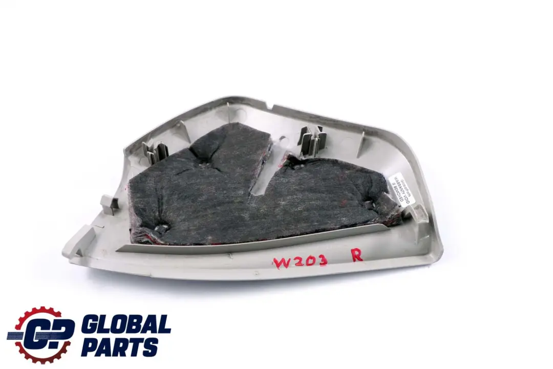 Copri cruscotto Grigio Destro per Mercedes CL203 W203 con numero di parte A2036801278 Mercedes CL203 W203 Copri cruscotto Grigio Destro - SKU A2036801278-1 - Numero di parte A2036801278