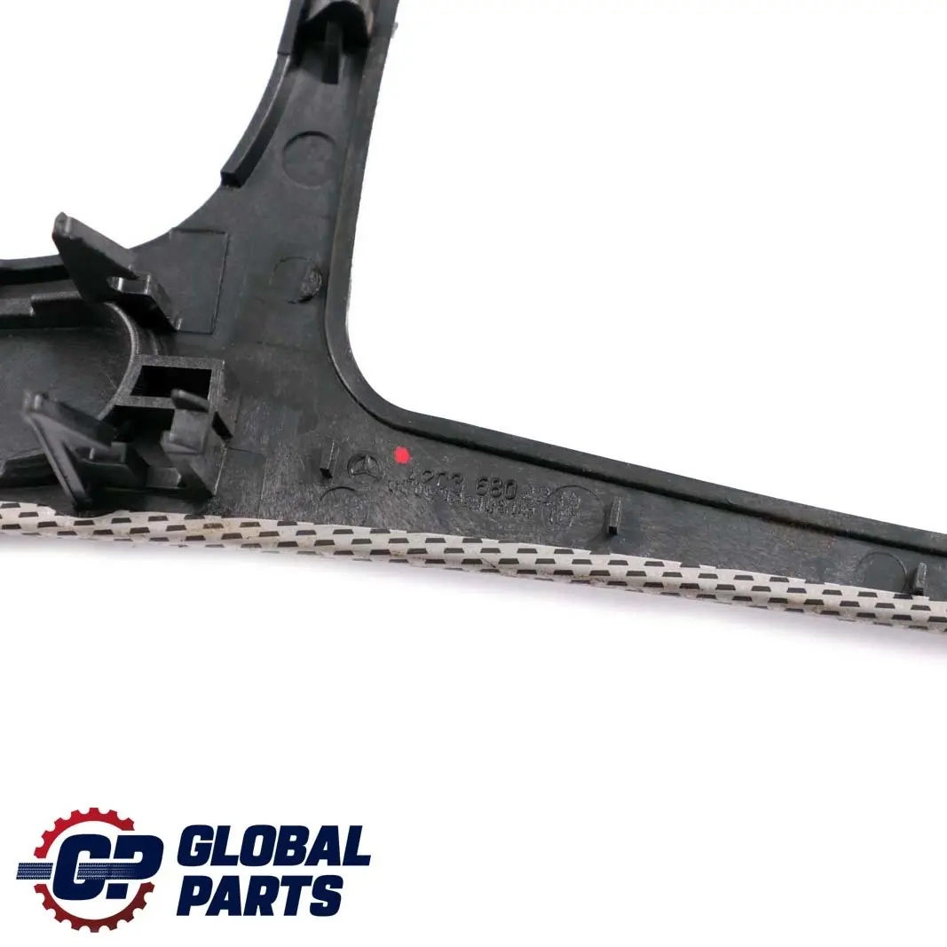 Mercedes-Benz CL203 Centre Console Trim Frame Cover Panel Gear Alu to with Part number A2036802239 Mercedes-Benz CL203 Centre Console Trim Frame Cover Panel Gear Alu - SKU A2036802239 - Part number A2036802239