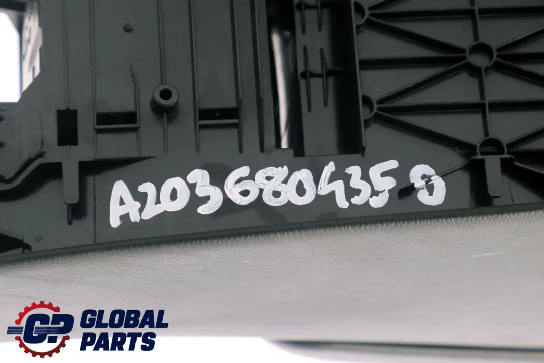 Mercedes Benz C Class W203 Centre Console Armrest Black - SKU A2036804350 - Part number A2036804350