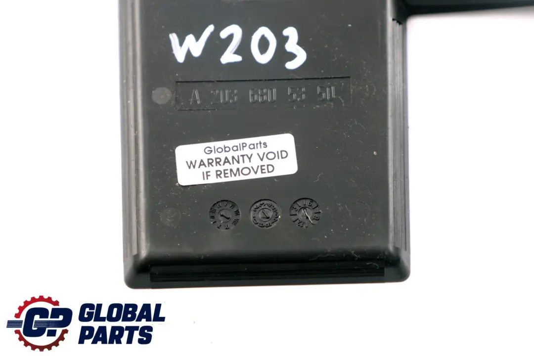 Mercedes W203 Inserto posacenere per console centrale Tappetino in gomma - SKU A2036805350 - Numero di parte A2036805350