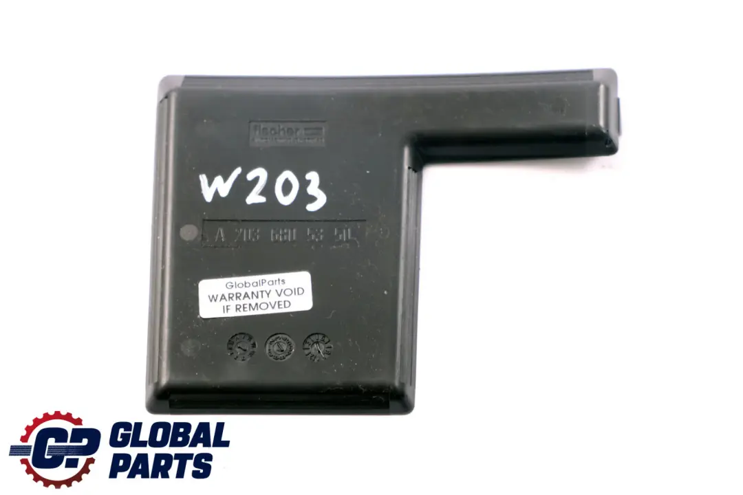 Mercedes C-Class W203 Centere Console Ashtray Insert Rubber Mat - SKU A2036805350 - Part number A2036805350