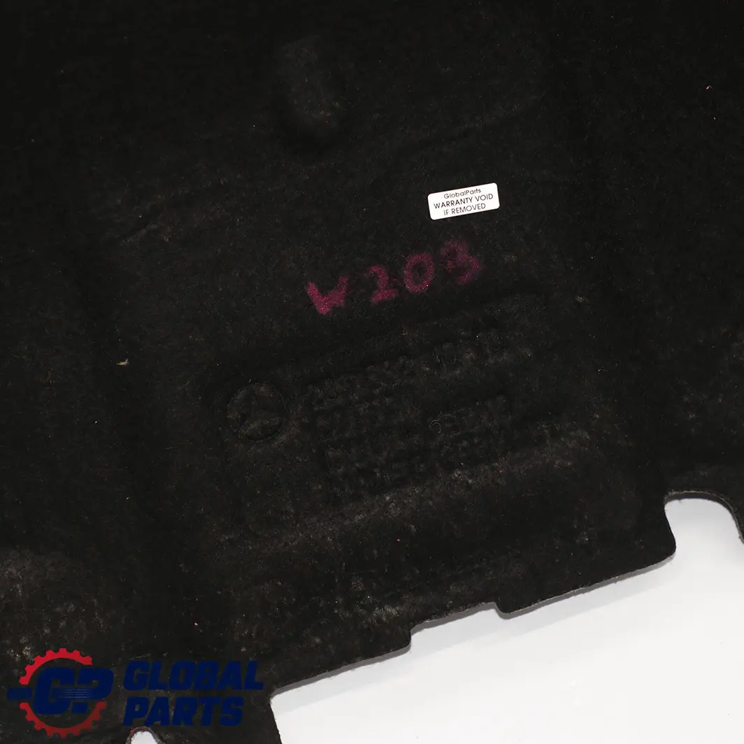  Mercedes-Benz C-Class W203 Underneath Rear Seat Insulation Cover - SKU A2036821010 - Part number A2036821010