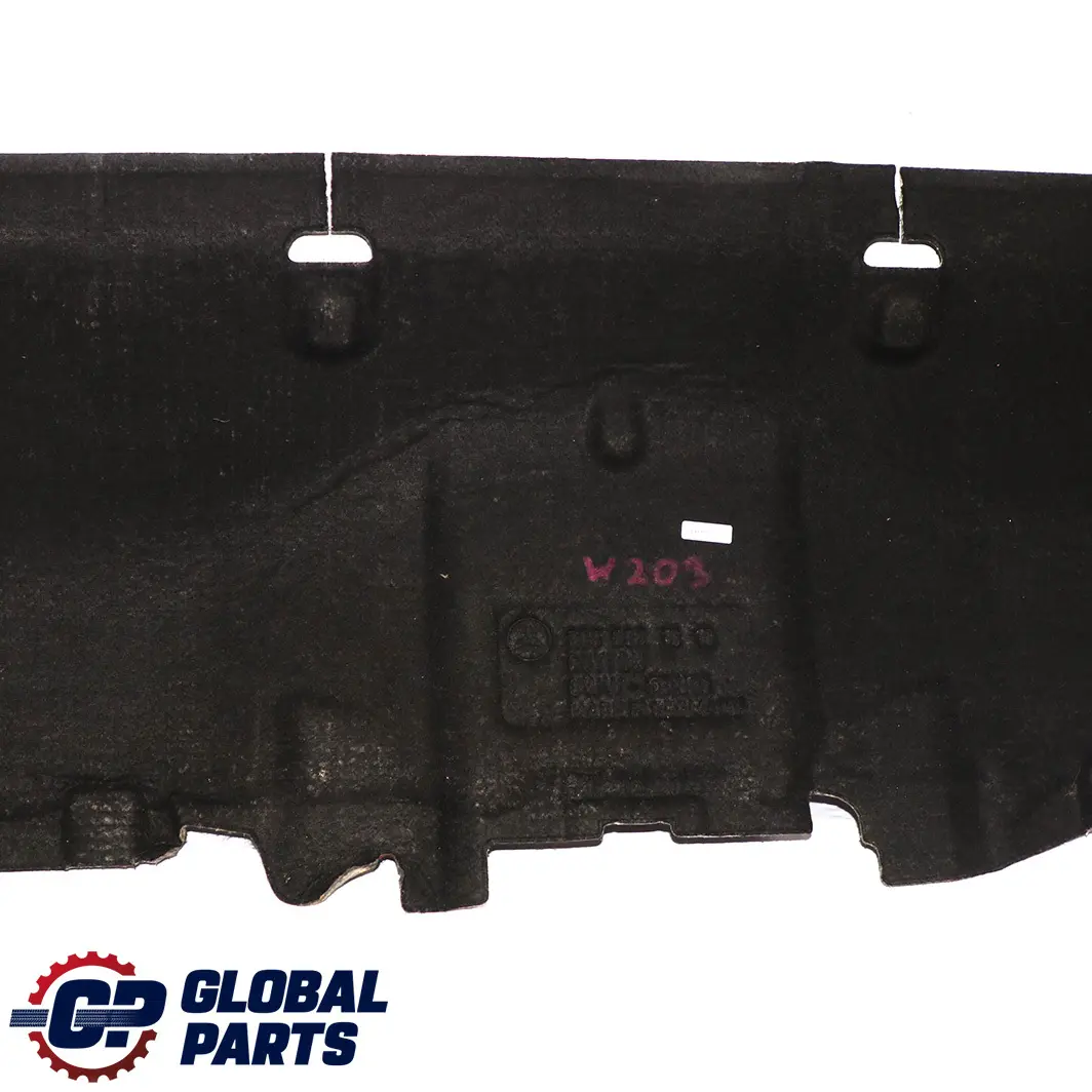 Mercedes-Benz C-Class W203 Underneath Rear Seat Insulation Cover to with Part number A2036821010 Mercedes-Benz C-Class W203 Underneath Rear Seat Insulation Cover - SKU A2036821010 - Part number A2036821010