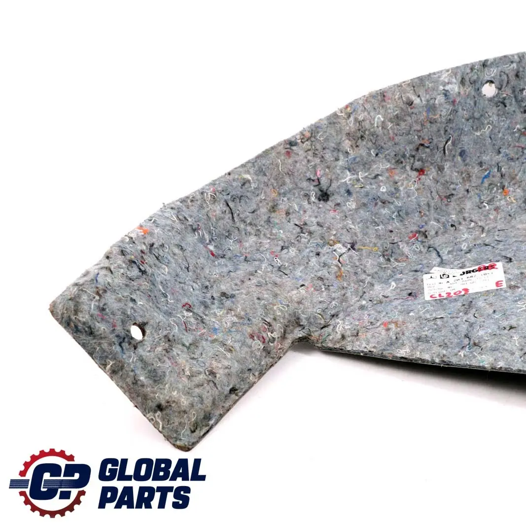 Aislamiento Trasero Derecho Paso De Rueda para Mercedes CLC-Class CL203 con número de pieza A2036821041 Mercedes CLC-Class CL203 Aislamiento Trasero Derecho Paso De Rueda - SKU A2036821041 - Número de pieza A2036821041