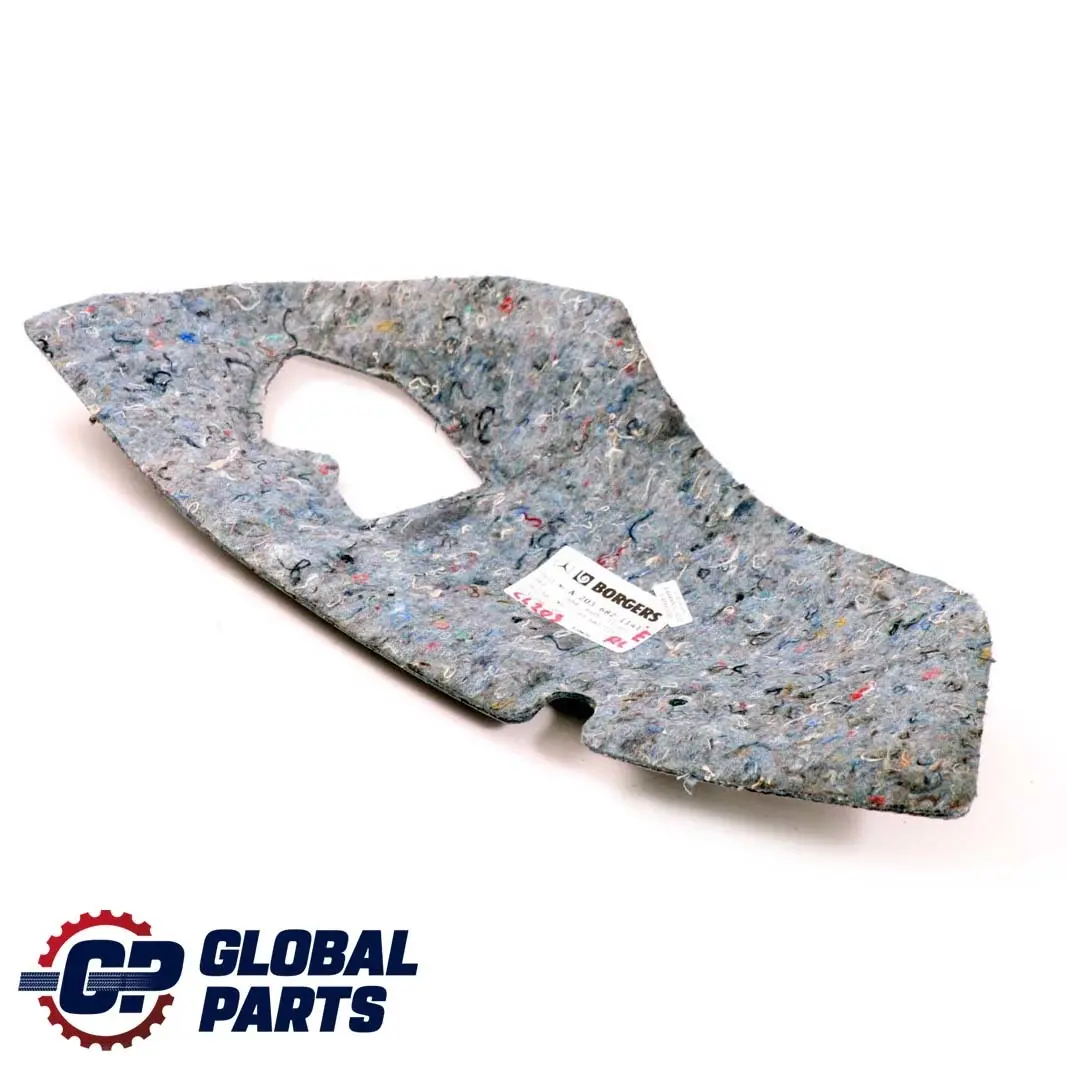  Mercedes-Benz CLC-Class CL203 Insulation Rear Left N/S Wheelhouse - SKU A2036821141 - Part number A2036821141