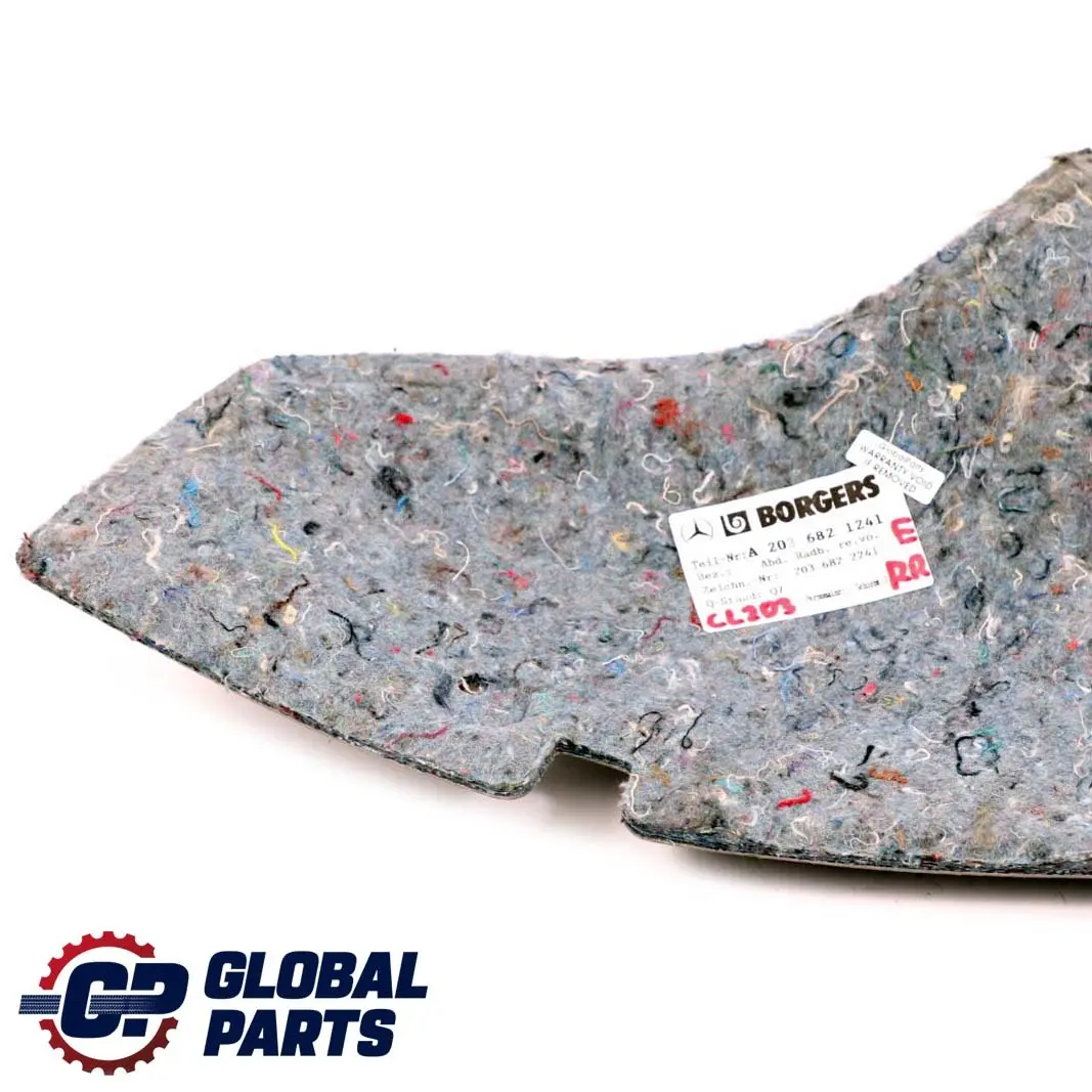  Mercedes-Benz Classe CLC CL203 Isolation Arriere Droite Steuerhaus - SKU A2036821241 - Numéro de pièce A2036821241