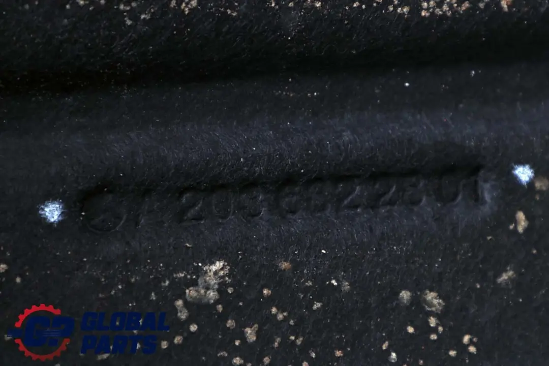 Mercedes Benz C Klasse W203 Automatik Getriebe Schallisolierung Verkleidung - SKU A2036822801 - Teilenummer A2036822801