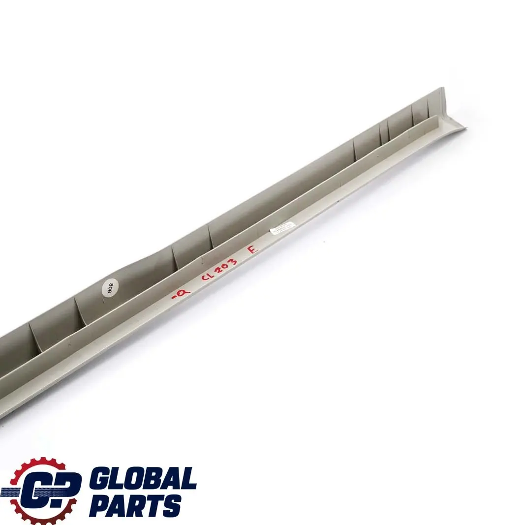 Mercedes-Benz CL203 Rail Right O/S Door Step Sill Cover Quartz to with Part number A2036862036 Mercedes-Benz CL203 Rail Right O/S Door Step Sill Cover Quartz - SKU A2036862036-q - Part number A2036862036