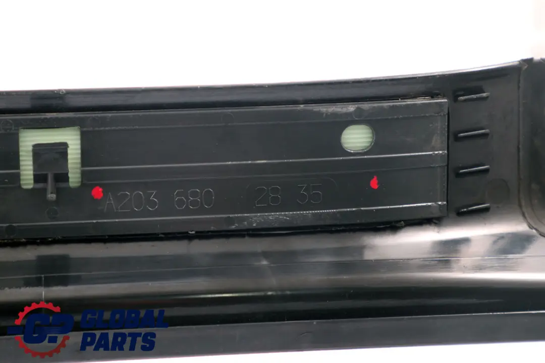 Mercedes CLC CL203 Front Right Door Sill Step Plate Entrance Cover Trim - SKU A2036892835 - Part number A2036802835