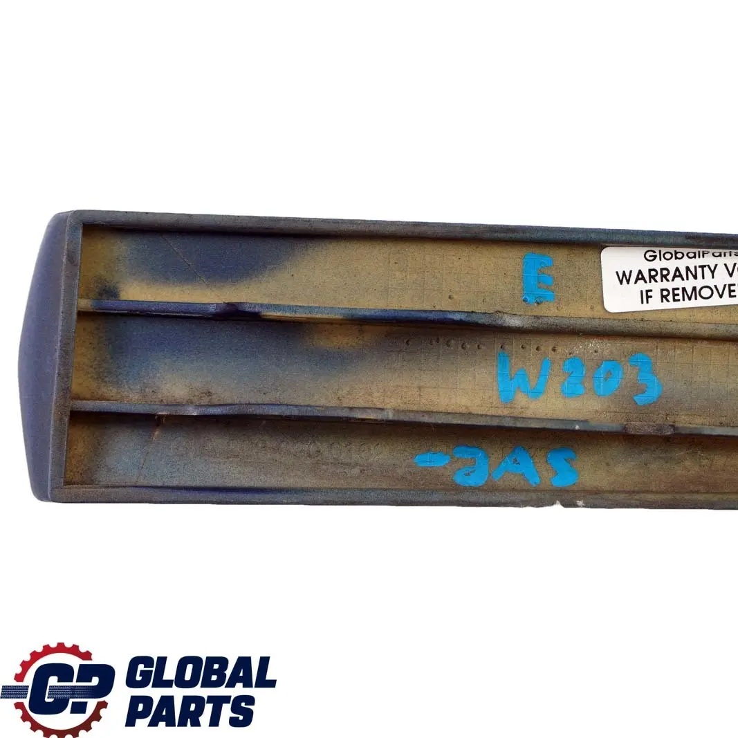 Mercedes-Benz C-Klasse W203 Vorne Links Kotflügel Leiste Jaspisblau 345 für mit Teilenummer A2036900162 Mercedes-Benz C-Klasse W203 Vorne Links Kotflügel Leiste Jaspisblau 345 - SKU A2036900162-JAS - Teilenummer A2036900162