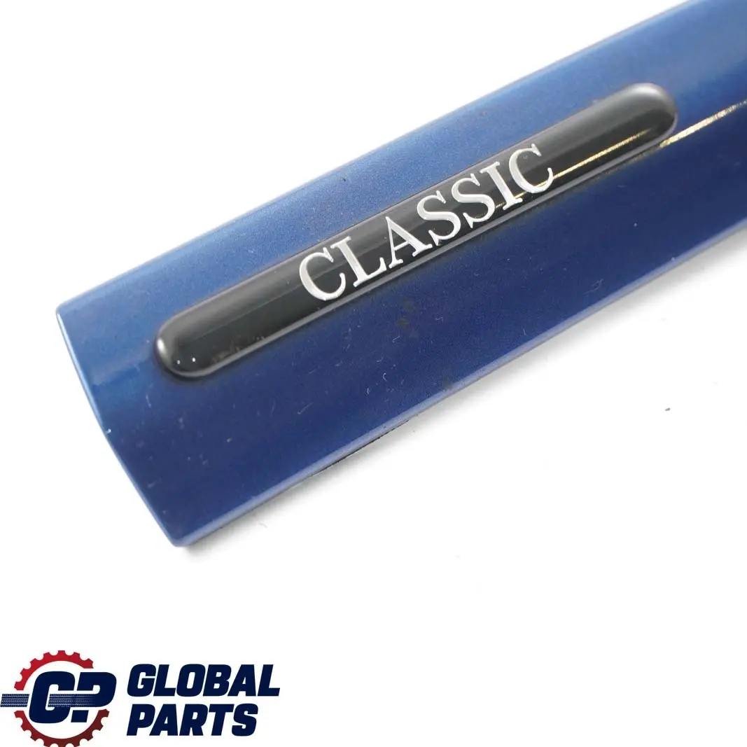 Delantero Derecho Guardabarros Moldura Franja Jaspisblau Azul para Mercedes C W203 con número de pieza A2036900262 Mercedes C W203 Delantero Derecho Guardabarros Moldura Franja Jaspisblau Azul - SKU A2036900262-JAS - Número de pieza A2036900262