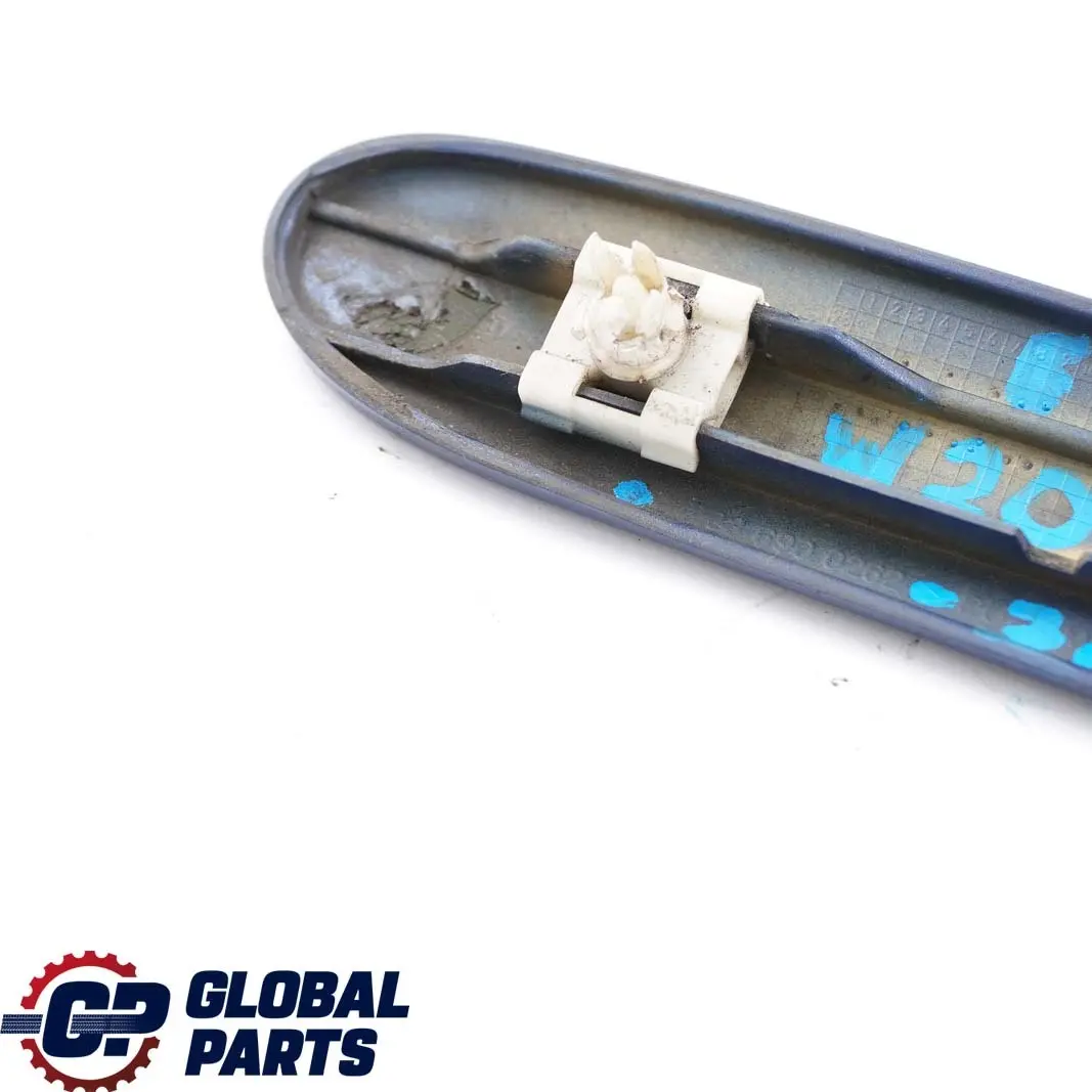  Mercedes-Benz C W203 Front Right O/S Fender Trim Molding Strip Jaspisblau Blue - SKU A2036900262-JAS - Part number A2036900262