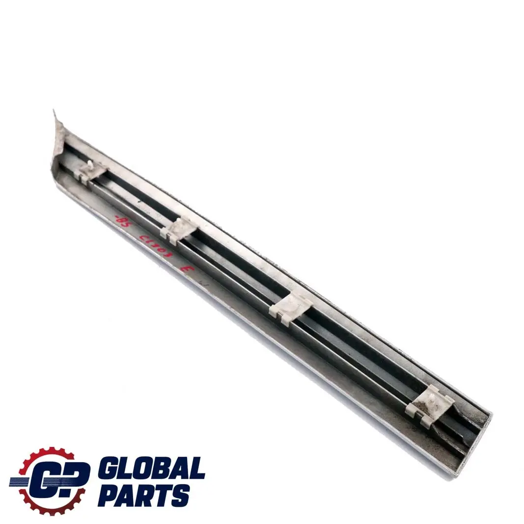 Mercedes-Benz CL203 Rear Left N/S Fender Trim Molding Strip Brilliant Silver to with Part number A2036900762 Mercedes-Benz CL203 Rear Left N/S Fender Trim Molding Strip Brilliant Silver - SKU A2036900762-BS - Part number A2036900762