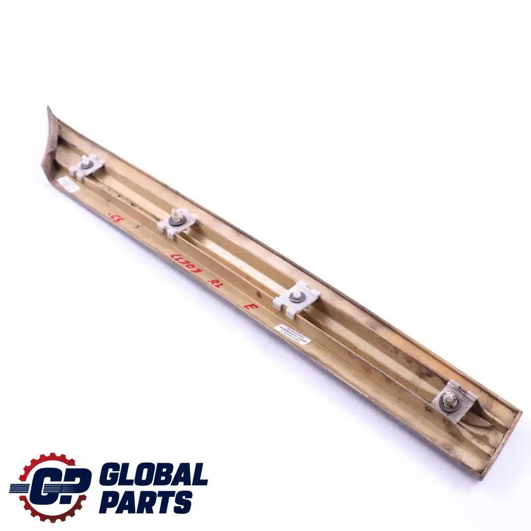  Mercedes-Benz CLC CL203 Hinten Links Quartal Zierleiste Silber - SKU A2036900762-CS - Teilenummer A2036900762