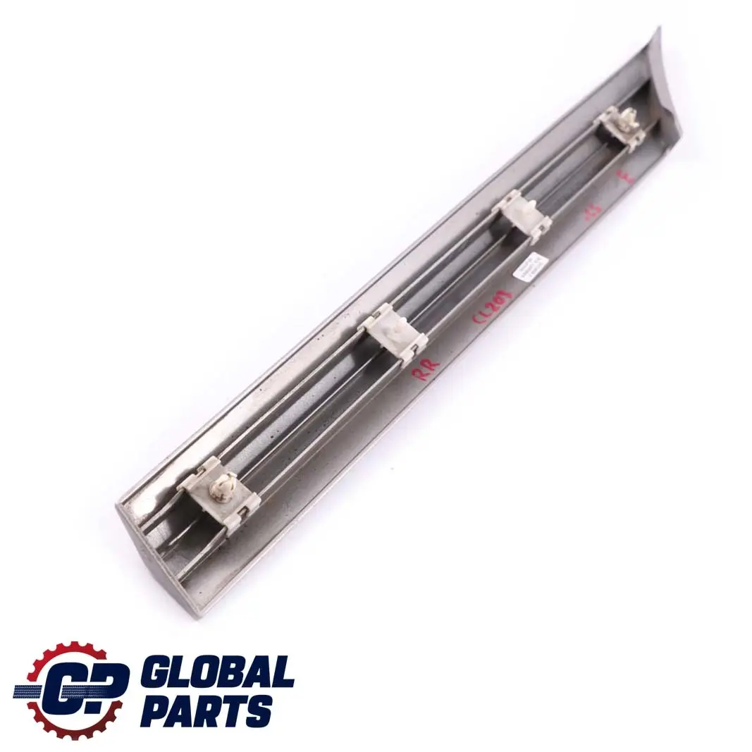  Mercedes-Benz CLC CL203 Rear Right Moulding Quarter Trim O/S Cubanite Silver - SKU A2036900862-CS - Part number A2036900862