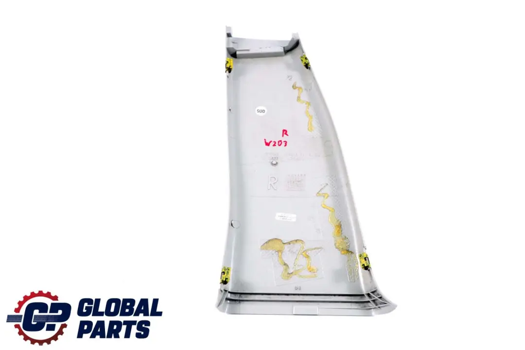 Column B-Pillar Bottom Trim Panel Right Grey to Mercedes C-Class W203 with Part number A2036901253 Mercedes C-Class W203 Column B-Pillar Bottom Trim Panel Right Grey - SKU A2036901253 - Part number A2036901253