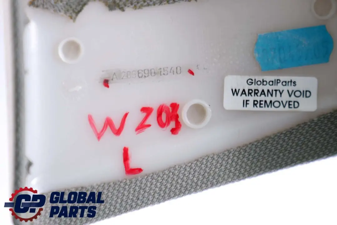  Mercedes-Benz C-Class W203 Column B-Pillar Trim Panel Left Grey - SKU A2036901540 - Part number A2036901540
