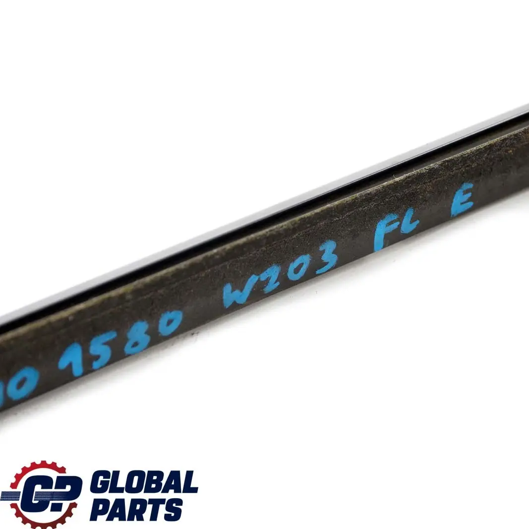 Mercedes W203 Front Left N/S Window Outer Lower Trim Strip Moulding - SKU A2036901580 - Part number A2036901580