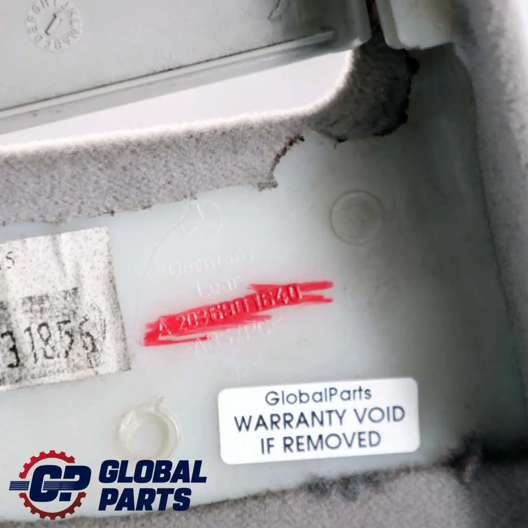 Mercedes-Benz C-Class W203 1 Column B-Pillar Trim Panel Right Grey to with Part number A2036901640 Mercedes-Benz C-Class W203 1 Column B-Pillar Trim Panel Right Grey - SKU A2036901640-1 - Part number A2036901640