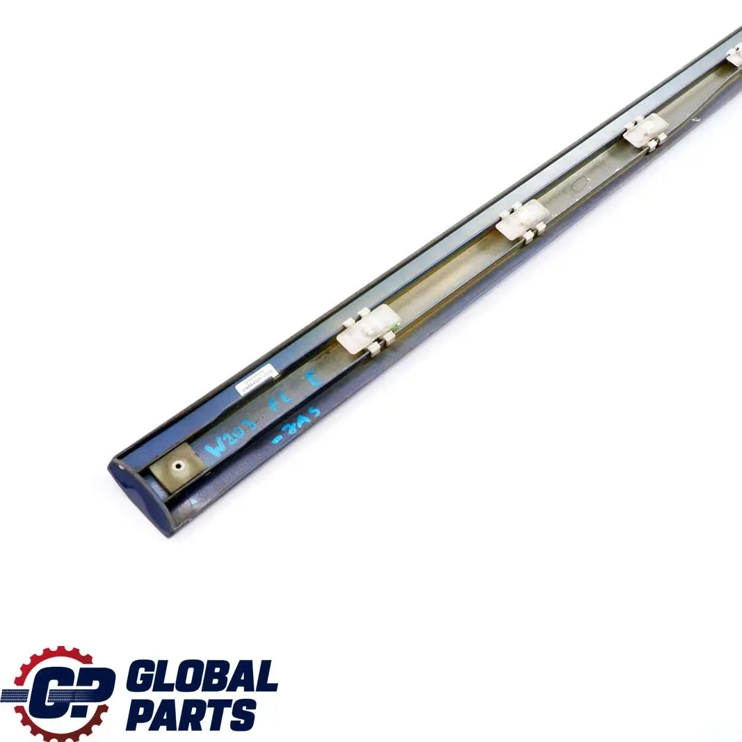 Mercedes-Benz C W203 Front Left N/S Door Trim Molding Strip Jaspis Blue - 345 to with Part number A2036902162 Mercedes-Benz C W203 Front Left N/S Door Trim Molding Strip Jaspis Blue - 345 - SKU A2036902162-JAS - Part number A2036902162