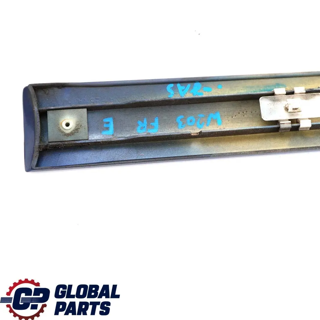 Mercedes W203 Striscia rivestimento porta anteriore destra Jaspisblau Blu - 345 - SKU A2036902262-JAS - Numero di parte A2036902262