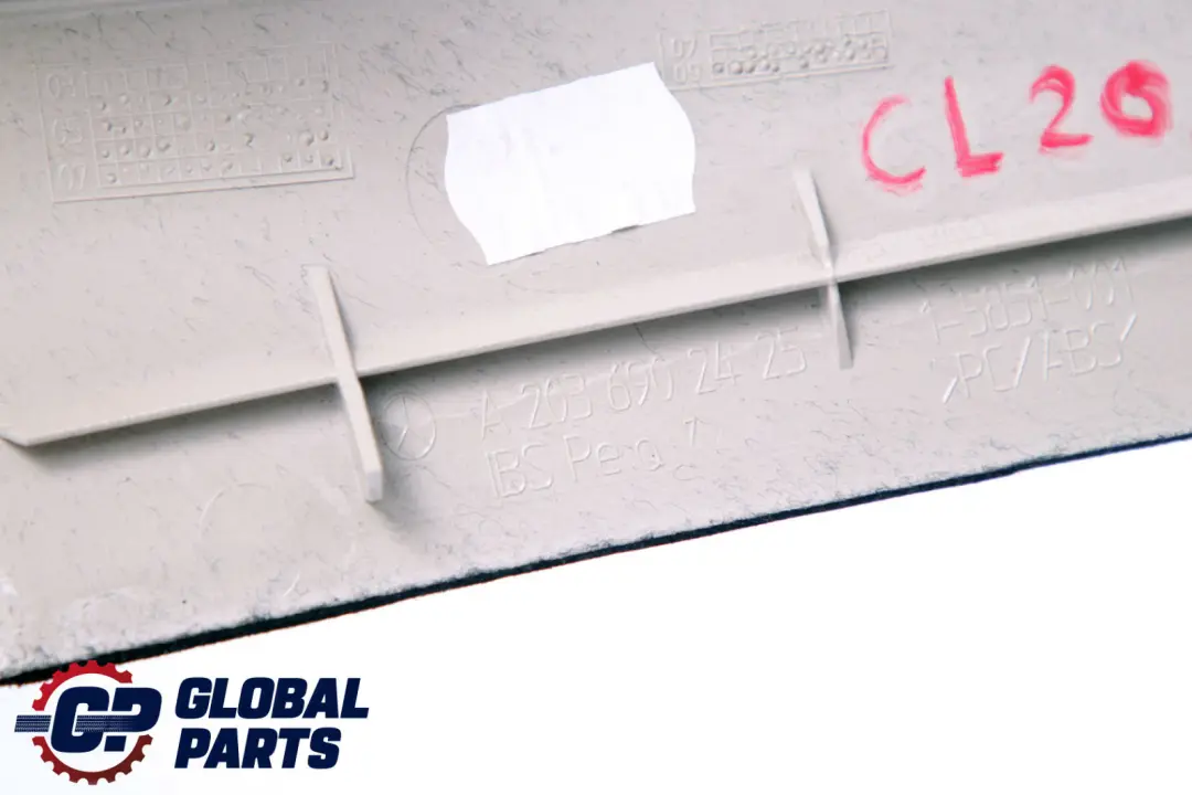 Mercedes CL203 Trim C Pillar Right Side O/S Cover - SKU A2036902425 - Part number A2036902425