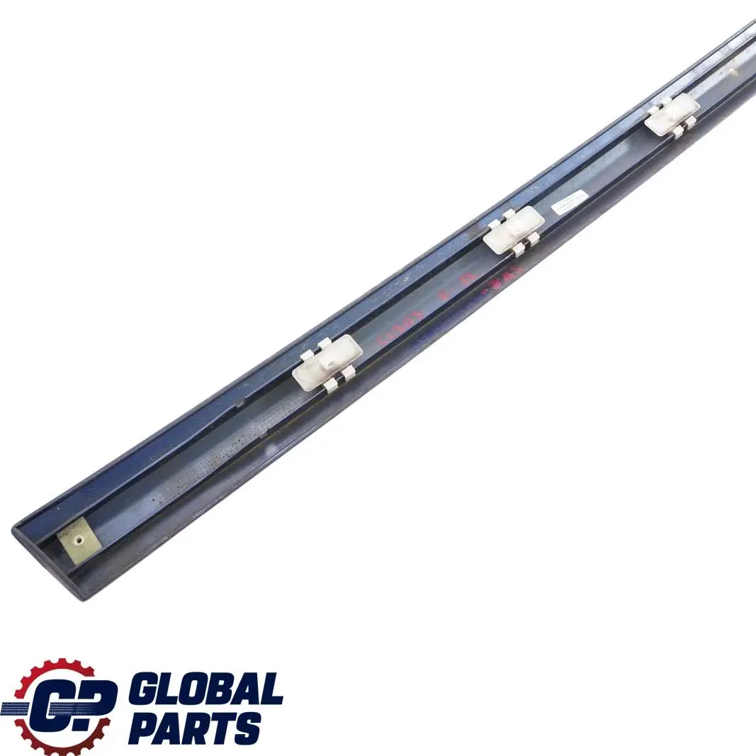 Mercedes-Benz CL203 Front Left Door N/S Trim Molding Strip Jaspisblau Blue 345 to with Part number A2036902982 Mercedes-Benz CL203 Front Left Door N/S Trim Molding Strip Jaspisblau Blue 345 - SKU A2036902982-JAS - Part number A2036902982