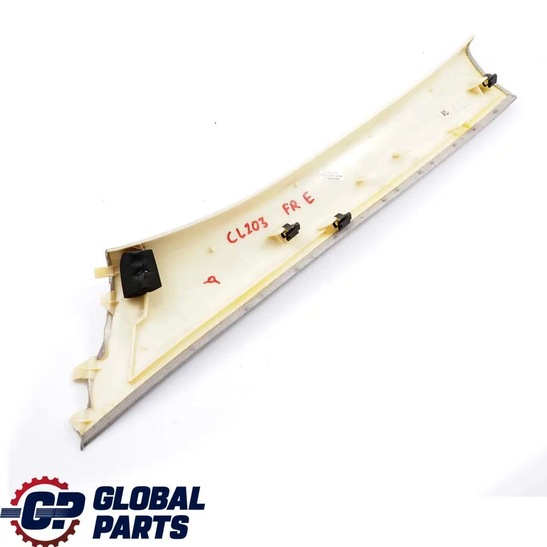 Mercedes-Benz CL203 Front Trim Cover Right O/S Upper A-Pillar to with Part number A2036903025 Mercedes-Benz CL203 Front Trim Cover Right O/S Upper A-Pillar - SKU A2036903025-q - Part number A2036903025
