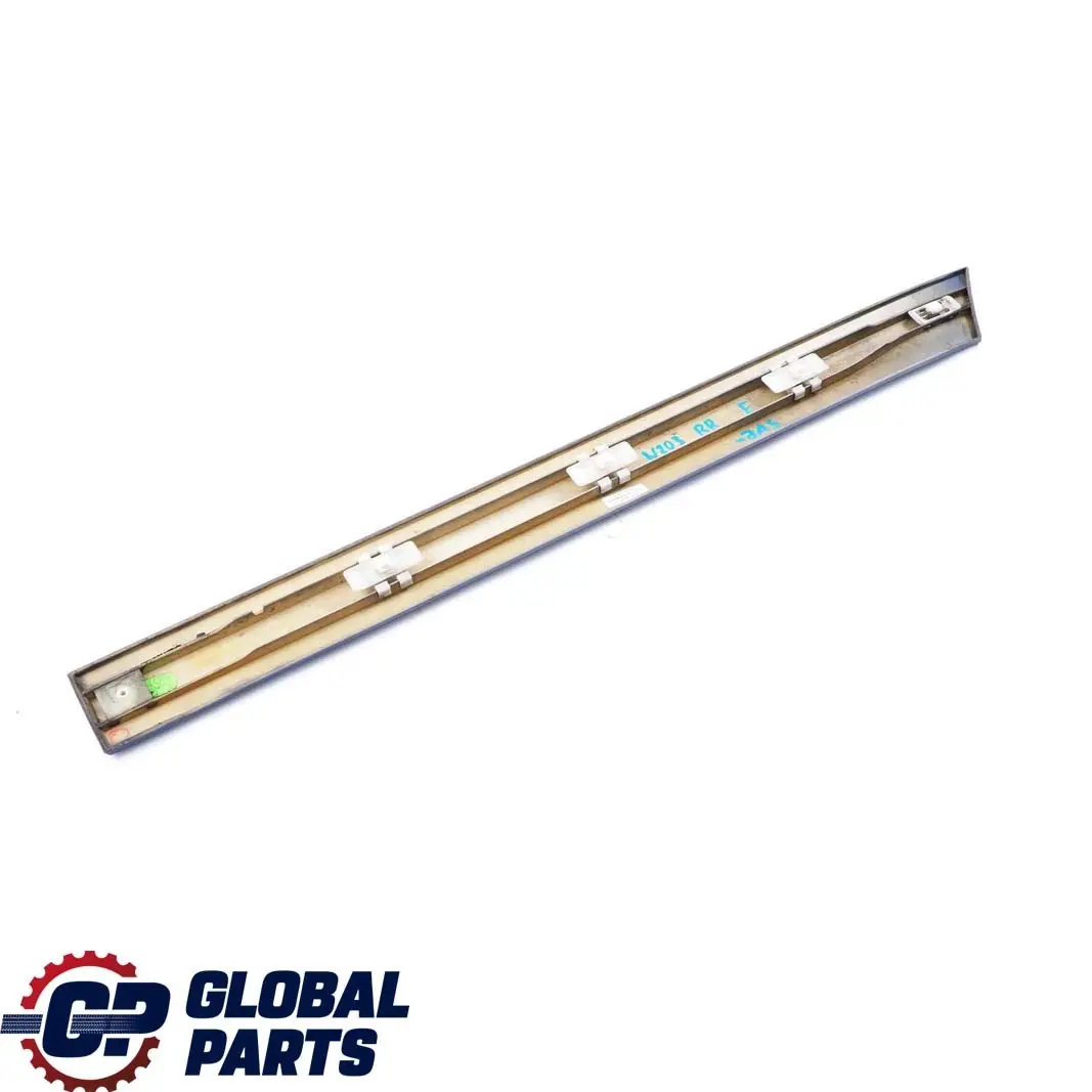 Mercedes-Benz C W203 Rear Right O/S Door Trim Molding Strip Jaspis Blue - 345 to with Part number A2036903062 Mercedes-Benz C W203 Rear Right O/S Door Trim Molding Strip Jaspis Blue - 345 - SKU A2036903062-JAS - Part number A2036903062