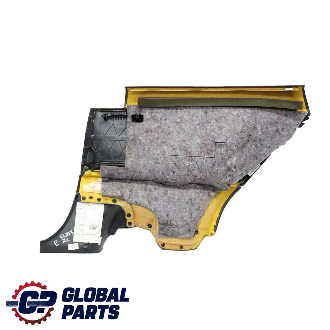 Mercedes-Benz CL203 W203 Rivestimento Laterale Posteriore SX Tessuto Antracite per con numero di parte A2036903325 Mercedes-Benz CL203 W203 Rivestimento Laterale Posteriore SX Tessuto Antracite - SKU A2036903325 - Numero di parte A2036903325