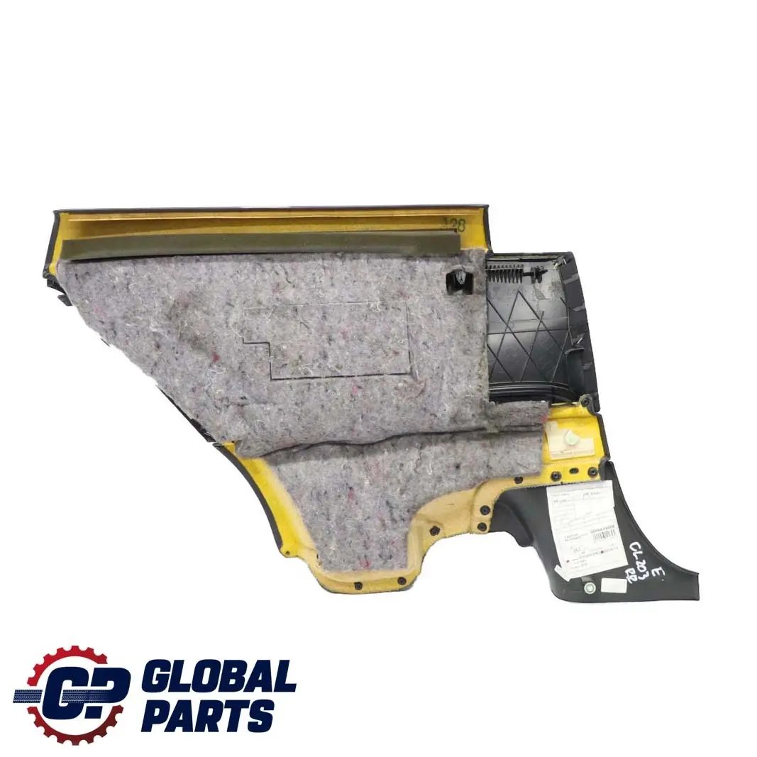  Mercedes-Benz C CL203 W203 Seitenverkleidung Hinten Rechts Stoff Anthrazit - SKU A2036903425 - Teilenummer A2036903425