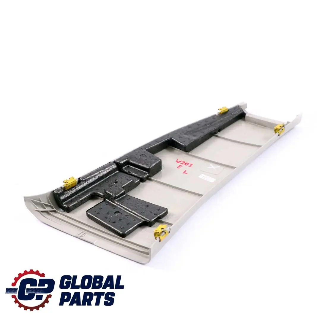 Mercedes-Benz C W203 Column B-Pillar Bottom Trim Panel Left Grey to with Part number A2036903540 Mercedes-Benz C W203 Column B-Pillar Bottom Trim Panel Left Grey - SKU A2036903540 - Part number A2036903540