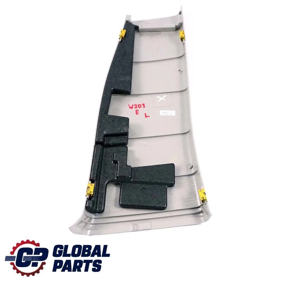  Mercedes-Benz C W203 Column B-Pillar Bottom Trim Panel Left Grey - SKU A2036903540 - Part number A2036903540