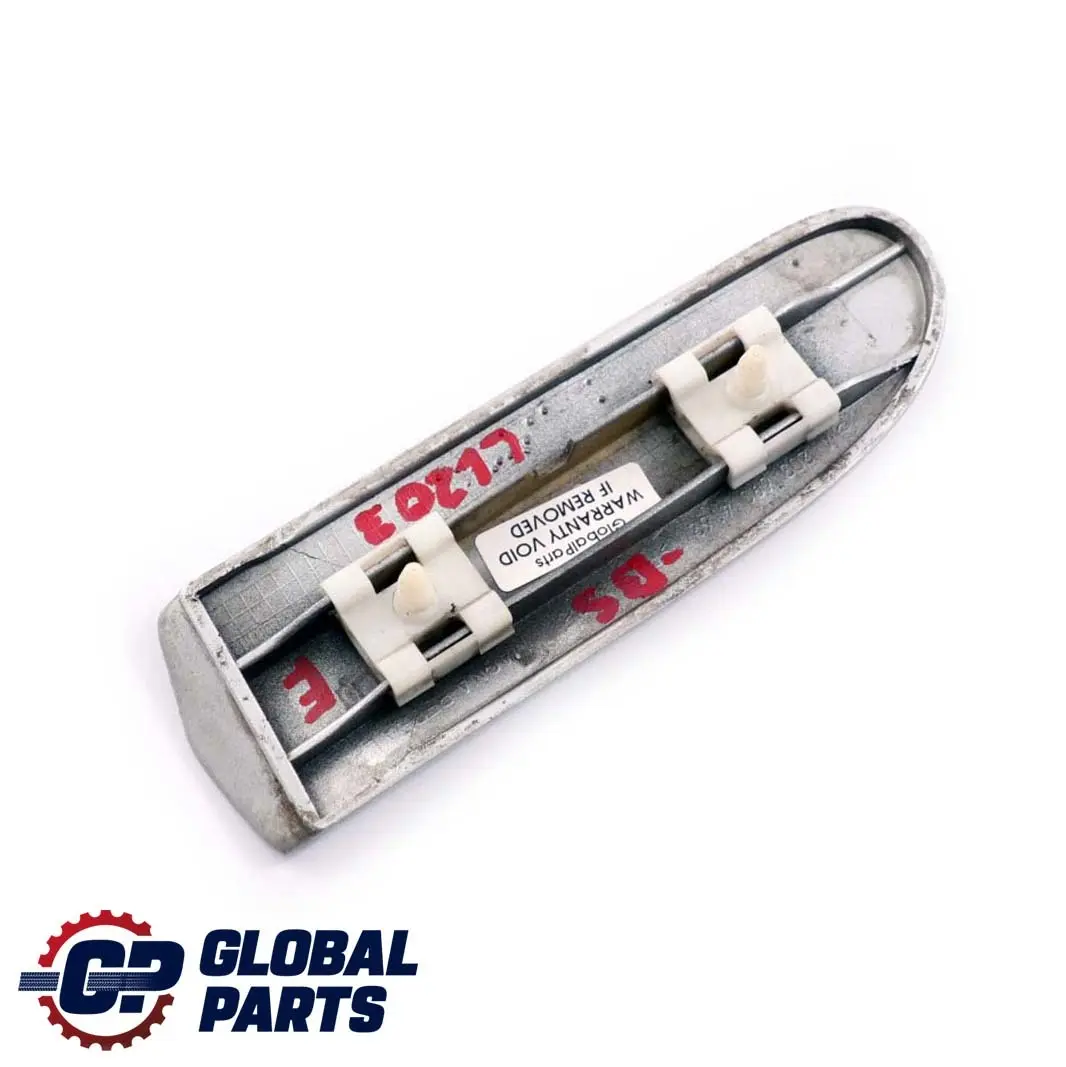 Mercedes-Benz CL203 Front Left N/S Fender Trim Molding Strip Brilliant Silver to with Part number A2036904162 Mercedes-Benz CL203 Front Left N/S Fender Trim Molding Strip Brilliant Silver - SKU A2036904162-BS - Part number A2036904162