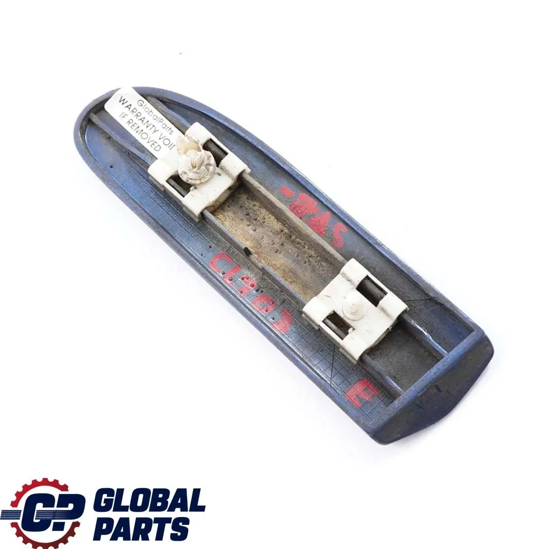Mercedes CL203 Parafango anteriore sinistro Striscia rivestimento Jaspisblau Blu - SKU A2036904162-JAS - Numero di parte A2036904162