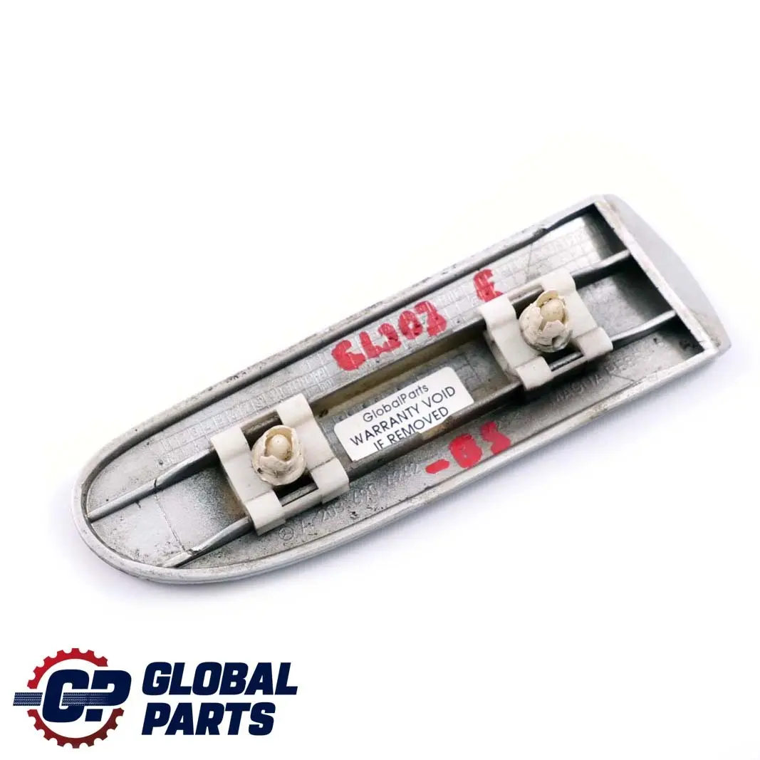 Mercedes-Benz CL203 Front Right O/S Fender Trim Molding Strip Brilliant Silver to with Part number A2036904262 Mercedes-Benz CL203 Front Right O/S Fender Trim Molding Strip Brilliant Silver - SKU A2036904262-BS - Part number A2036904262