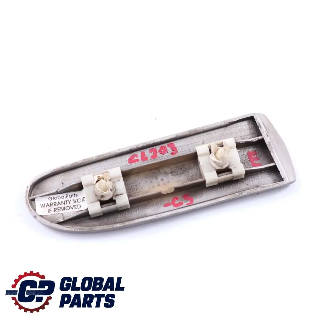  Mercedes-Benz CLC CL203 Parafango Anteriore Dx Modanatura Cubanite Argento 723 - SKU A2036904262-CS - Numero di parte A2036904262