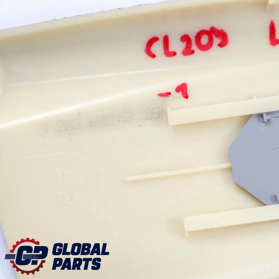 Mercedes-Benz CLC CL203 Couverture Montant B Capot a Gauche Gris pour à propos du numéro de pièce A2036904325 Mercedes-Benz CLC CL203 Couverture Montant B Capot a Gauche Gris - SKU A2036904325-1 - Numéro de pièce A2036904325