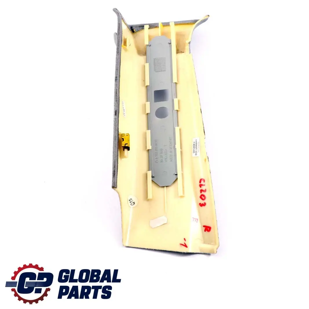  Mercedes-Benz CLC CL203 Column B-Pillar Trim Panel Cover Right O/S - SKU A2036904425-1 - Part number A2036904425