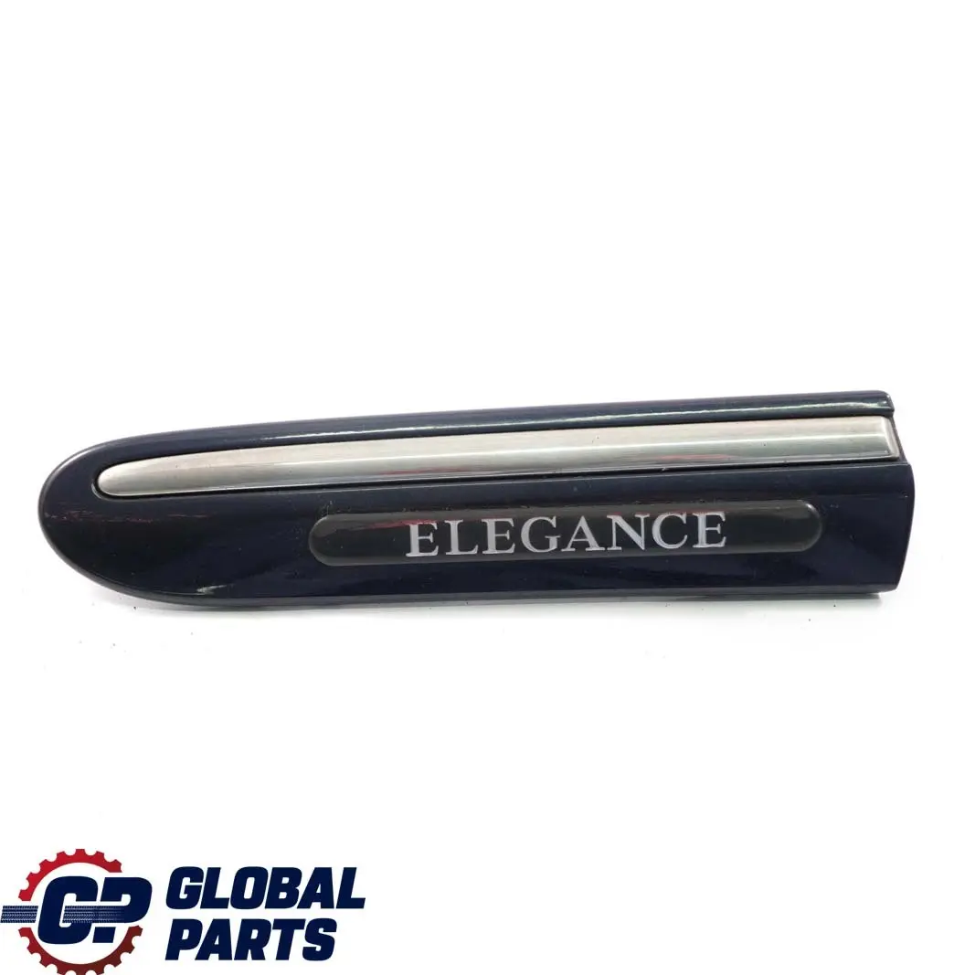 Delantero Izquierdo Guardabarros Moldura Tira Tanzanite Azul 359 para Mercedes C W203 con número de pieza A2036904762 Mercedes C W203 Delantero Izquierdo Guardabarros Moldura Tira Tanzanite Azul 359 - SKU A2036904762-TB - Número de pieza A2036904762