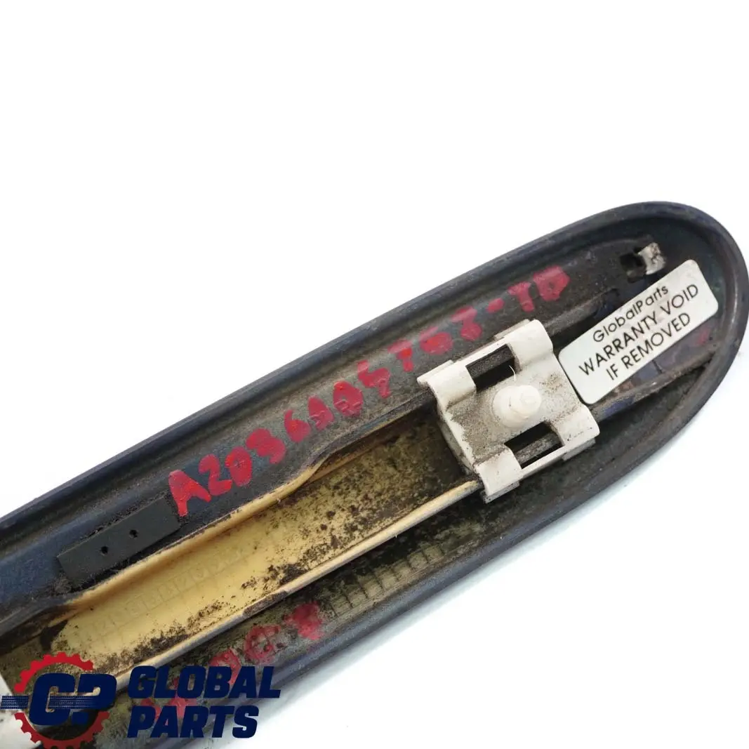  Mercedes-Benz W203 Capot avant Gauche Bandes Decoratives Tanzanite Bleu 359 - SKU A2036904762-TB - Numéro de pièce A2036904762