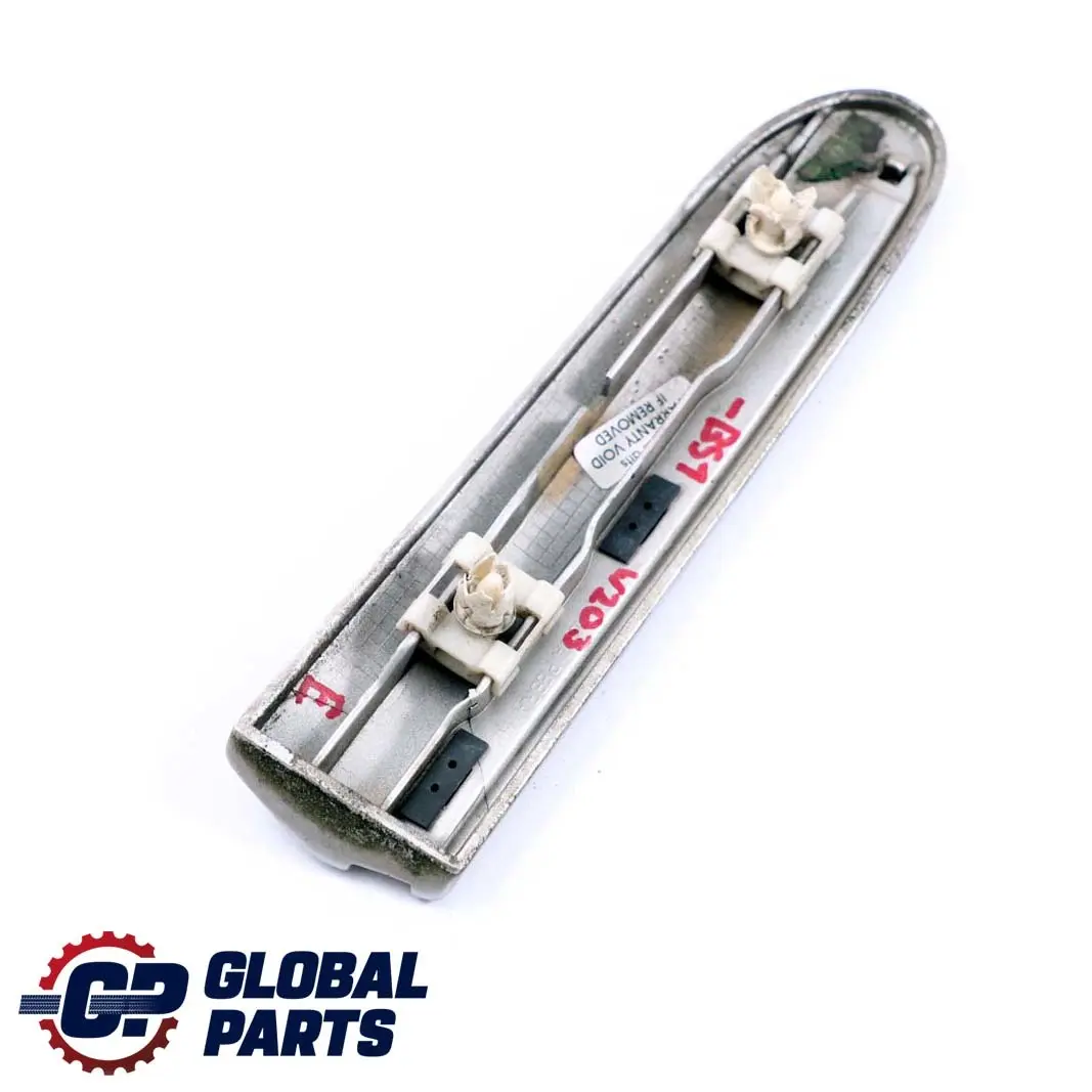  Mercedes-Benz C W203 1 Front Right Fender Trim Molding Strip Brilliant Silver - SKU A2036904862-BS1 - Part number A2036904862