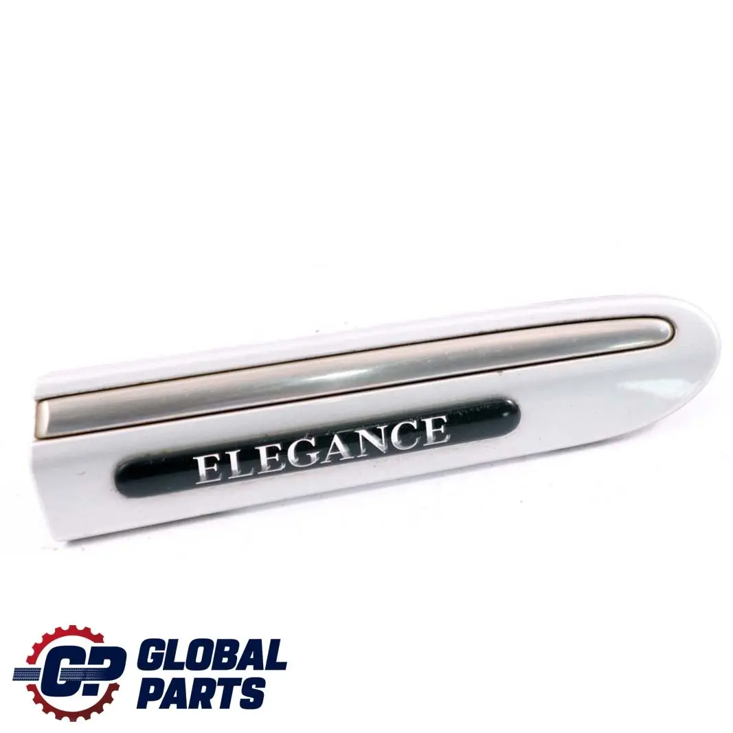 Mercedes-Benz C W203 1 Front Right Fender Trim Molding Strip Brilliant Silver to with Part number A2036904862 Mercedes-Benz C W203 1 Front Right Fender Trim Molding Strip Brilliant Silver - SKU A2036904862-BS1 - Part number A2036904862