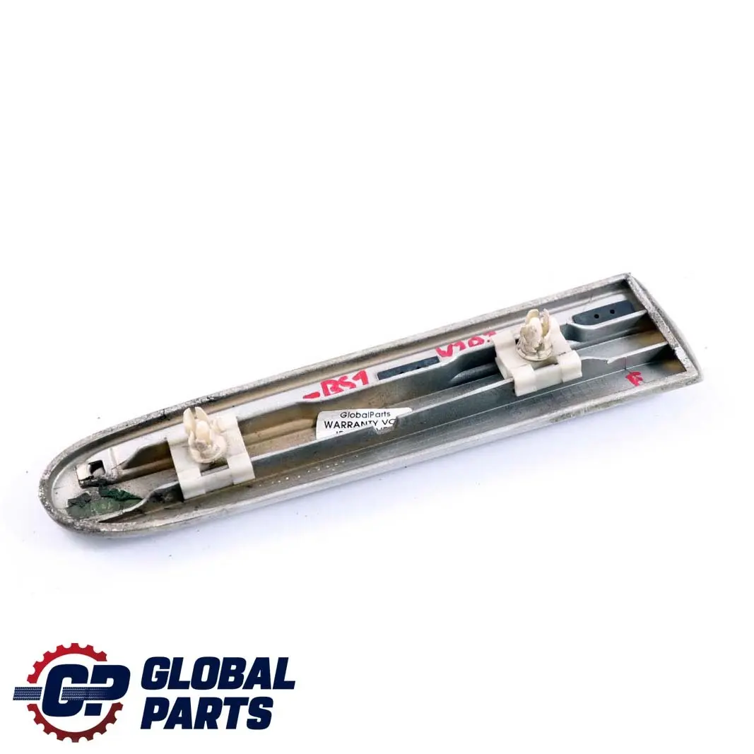 Mercedes-Benz C W203 1 Front Right Fender Trim Molding Strip Brilliant Silver to with Part number A2036904862 Mercedes-Benz C W203 1 Front Right Fender Trim Molding Strip Brilliant Silver - SKU A2036904862-BS1 - Part number A2036904862