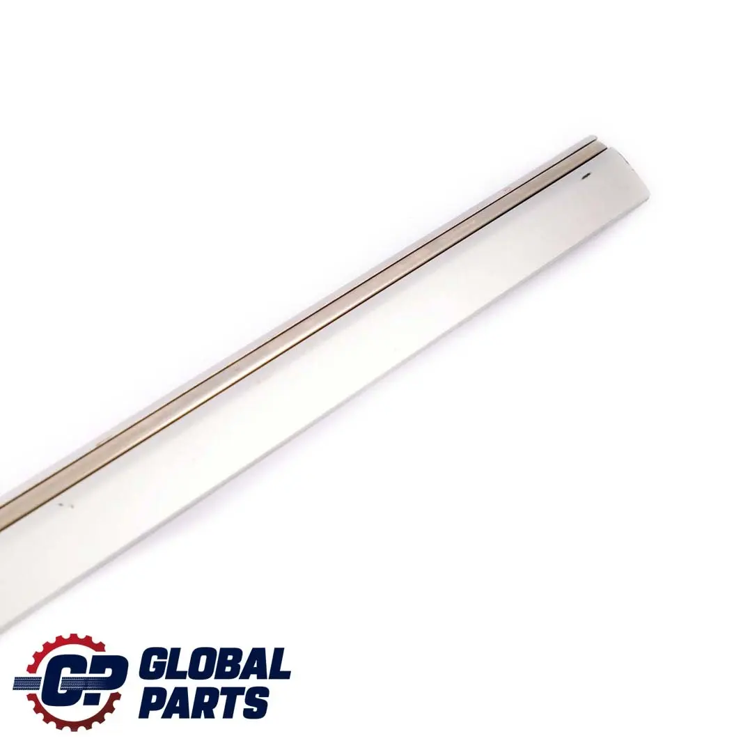 Mercedes W203 Front Left Door Trim Molding Strip Brilliant Silver 744 - SKU A2036904962-BS - Part number A2036904962