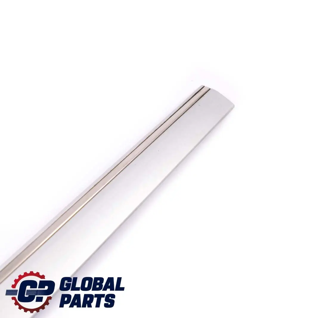 Mercedes-Benz C W203 Rear Right Trim Door Molding Strip Brilliant Silver 744 to with Part number A2036905262 Mercedes-Benz C W203 Rear Right Trim Door Molding Strip Brilliant Silver 744 - SKU A2036905262-BS - Part number A2036905262